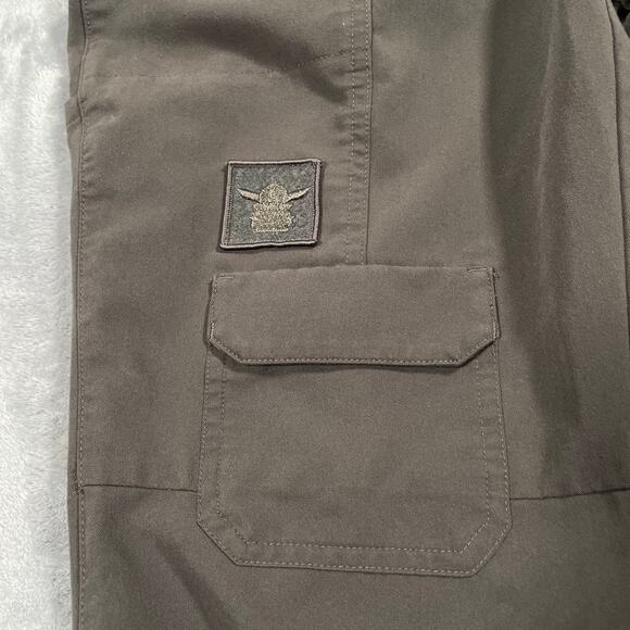 Figs Pants Small Brown Star Wars Mandalorian Grogu Joggers Cargo Medical Nurse - Picture 5 of 14